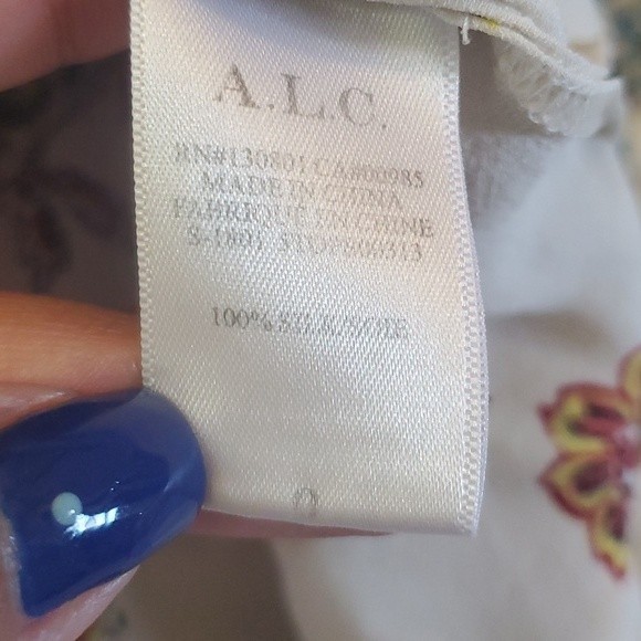 A.L.C Ray Silk Wrap Blouse- 0 - Picture 8 of 11